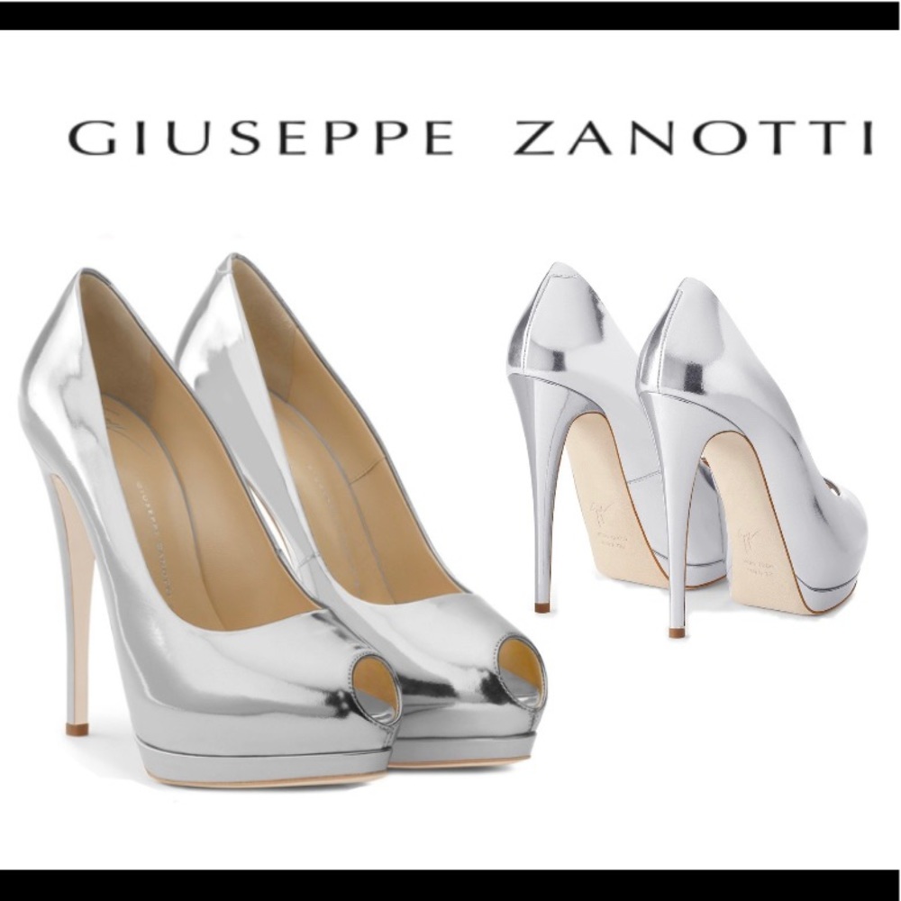 giuseppe zanotti • NEW • mirror heels - Picture 1 of 8
